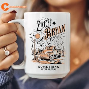 Zach Bryan Something In The Orange Mug Gift For Country Music Lovers