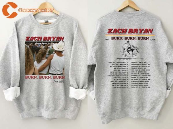 Zach Bryan Song Grid Sweatshirt