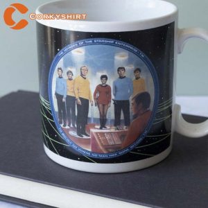 1991 Star Trek Enterprise Crew Coffee Mug