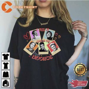 1D Members I Am A Child Of Divorce One Direction Unisex T-Shirt