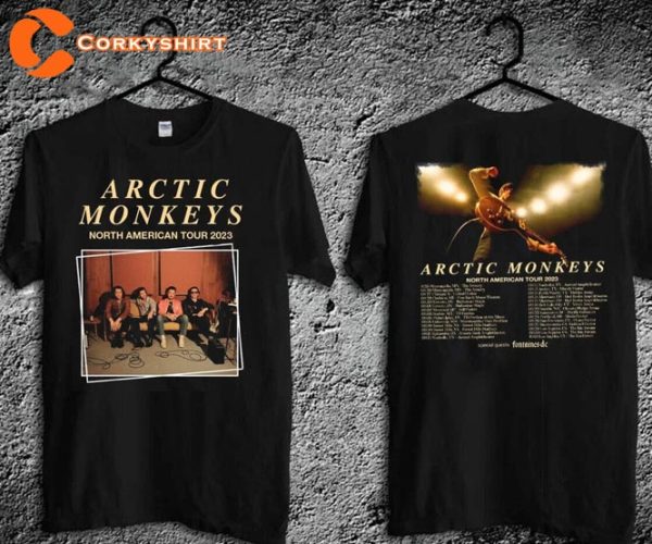 2023 Arctic Monkeys NA Tour Hip Hop Rap Unisex T-Shirt