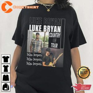 2023 Luke Bryan North American Tour Music Shirt