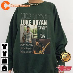 2023 Luke Bryan North American Tour Music Shirt