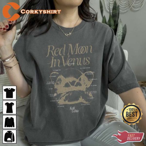 2023 Red Moon In Venus Album Shirt Fan Gift