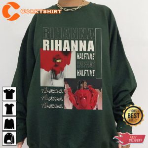 2023 Rihanna Halftime Show Bowl Tour Music Shirt 2