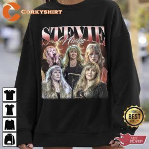 2023 Tour Music Stevie Nicks Vintage Crewneck Unisex T-Shirt