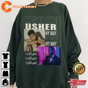 2023 Usher North American Tour Music Shirt