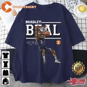 3 Bradley Beal Cartoon Unisex T-shirt