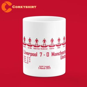 7-0 at Anfield Liverpool Manchester United Funny fan Gift Mug3