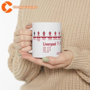 7-0 at Anfield Liverpool Manchester United Funny fan Gift Mug6