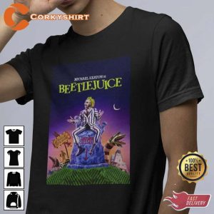 90s Beetlejuice Movie Poster T-Shirt