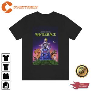 90s Beetlejuice Movie Poster T-Shirt
