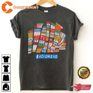90s Book Vintage Radiohead Unisex Tshirt