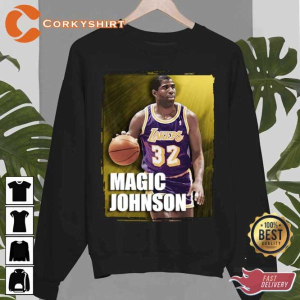 90s Design Laker Legend Magic Johnson Unisex T-Shirt