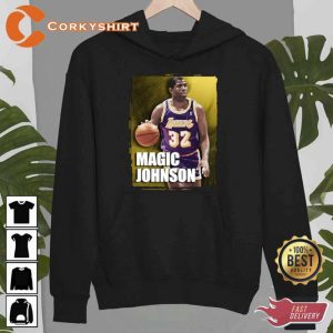 90s Design Laker Legend Magic Johnson Unisex T-Shirt