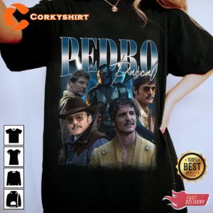 90s Vintage Pedro Pascal Gift for Fans Unisex T-Shirt (3)
