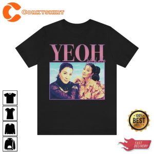 90s Vintage Style Michelle Yeoh fan Gift T-shirt