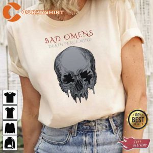 A Skull Who Enjoys His Death Bad Omens Peace Mind Unisex T-Shirt