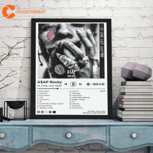 ASAP Rocky At Long Last Album Tracklist Poster