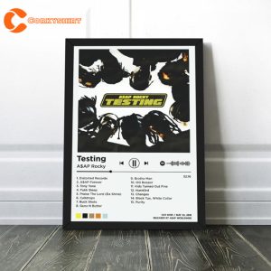 ASAP Rocky Testing Minalist Album Tracklist Poster