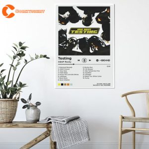 ASAP Rocky Testing Minalist Album Tracklist Poster