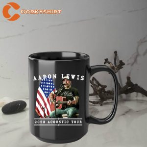 Aaron Lewis 2023 Acoustic Tour Gift for Friends Coffee Mug