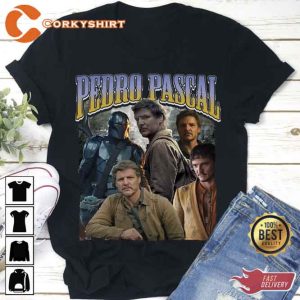 Actor Pedro Pascal Vintage 90s T-shirt