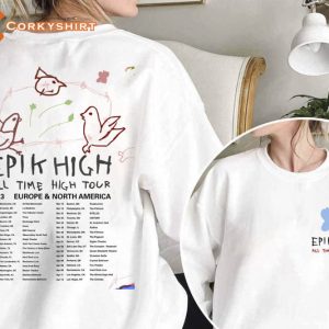 All Time High Tour 2023 Kpop Shirt (2)
