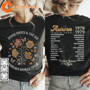 Aurora World Tour 1978-79 The Six Tour Shirt