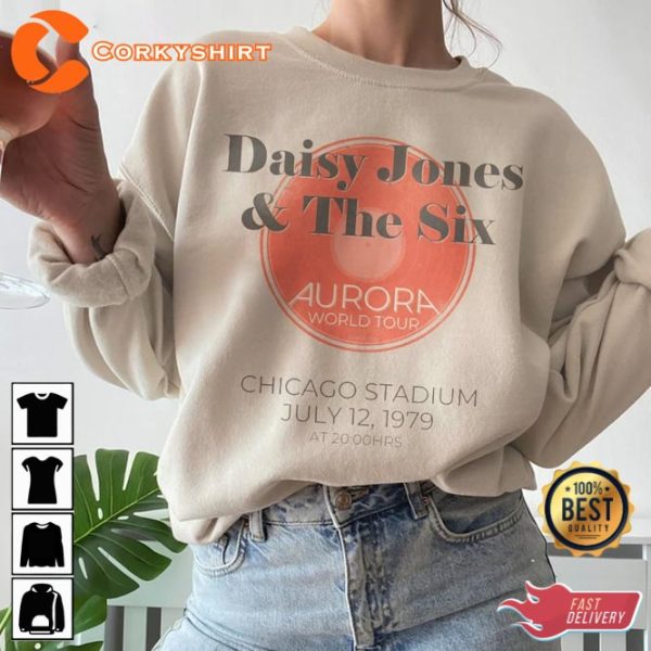 Aurora World Tour Brilliant Taylor Daisy Jones and The Six Jenkins Reid Sweatshirt