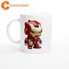 Avengers Cute Iron Man Cartoon Ceramic Coffee Mug