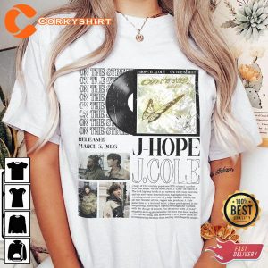 BTS J-Hope J.Cole On The Street Music Shirt 3