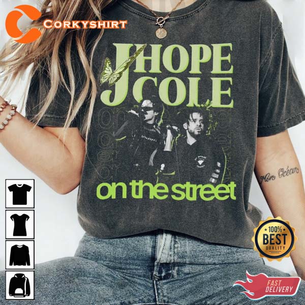 BTS J-hope On The Street With J.Cole Sweatshirt