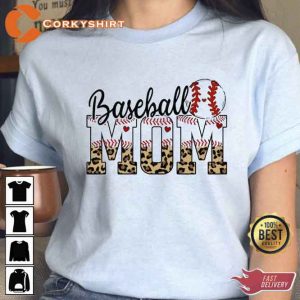 Baseball Mom Mothers Day Tee Shirt