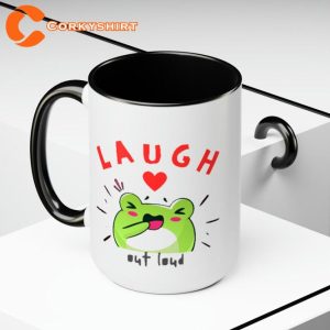 Beautiful Froggie Laugh Out Loud Cute Coffee Mug6