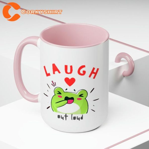 Beautiful Froggie Laugh Out Loud Cute Coffee Mug