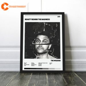 Beauty Behind The Madness The Weeknd Album Tracklist Poster