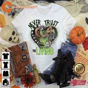 Beetlejuice Never Trust The Living T-shirt