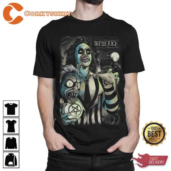 Beetlejuice Tim Burton T-Shirt