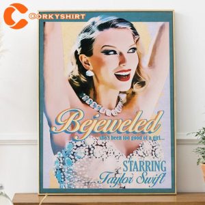 Bejeweled Taylor Vintage Art Decor Funky Wall Print Swiftie Poster4