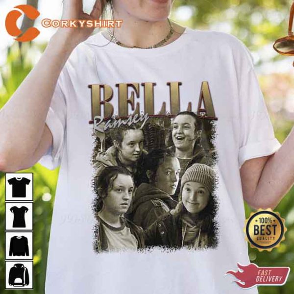 Bella Ramsey TLOU Ellie Joel Fan Gift T-Shirt