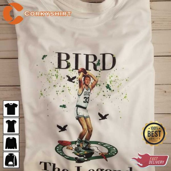 Best Larry The Bird Legend Boston Celtics T-shirt