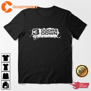 Best of 3 Doors Down Time Of My Life Tour Merch T-Shirt