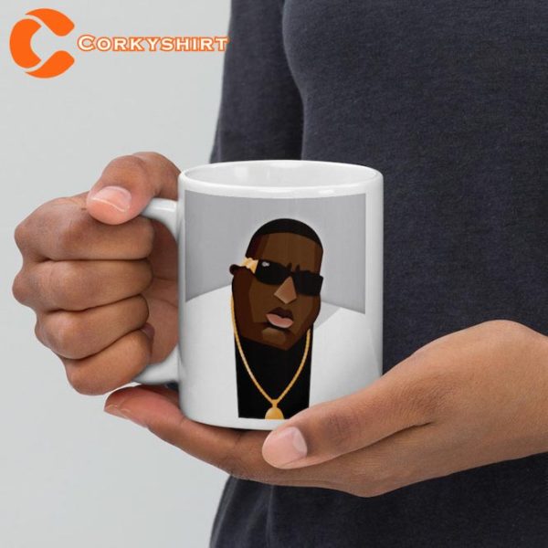 Bigge Small Hip Hop Rap Lover Gift Ceramic Coffee Mug