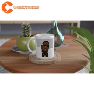 Bigge Small Hip Hop Rap Lover Gift Ceramic Coffee Mug4