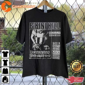 Bikini Kill Music Rock Concert Vintage Shirt