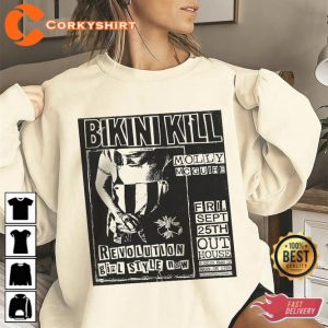 Bikini Kill Music Rock Concert Vintage Shirt 2