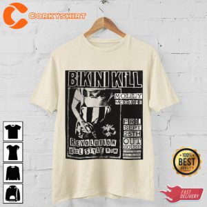 Bikini Kill Music Rock Concert Vintage Shirt 4