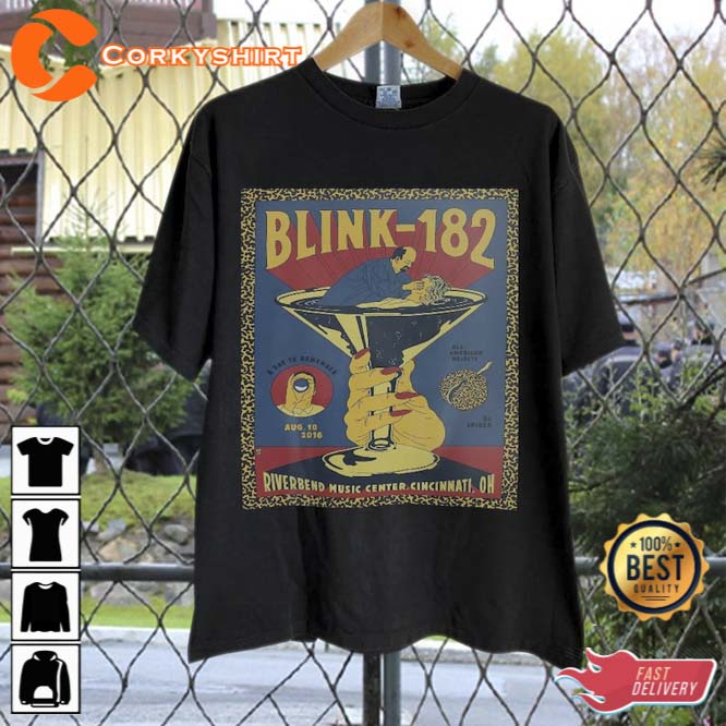 Blink 182 Music Rock Concert Vintage Shirt 1