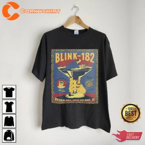Blink 182 Music Rock Concert Vintage Shirt 3